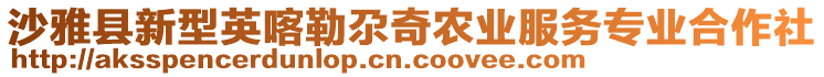 沙雅縣新型英喀勒尕奇農(nóng)業(yè)服務專業(yè)合作社