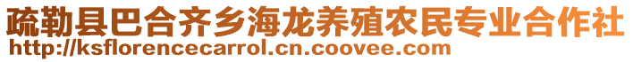 疏勒縣巴合齊鄉(xiāng)海龍養(yǎng)殖農(nóng)民專業(yè)合作社