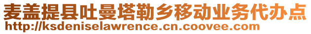 麥蓋提縣吐曼塔勒鄉(xiāng)移動業(yè)務代辦點