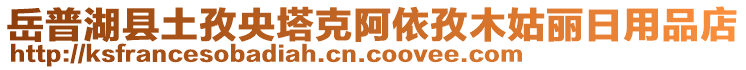 岳普湖縣土孜央塔克阿依孜木姑麗日用品店