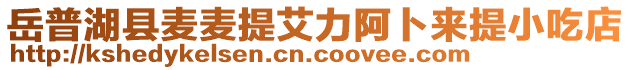 岳普湖縣麥麥提艾力阿卜來提小吃店