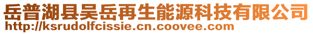 岳普湖縣吳岳再生能源科技有限公司