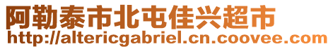 阿勒泰市北屯佳興超市