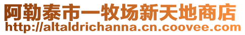 阿勒泰市一牧場新天地商店