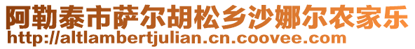 阿勒泰市薩爾胡松鄉(xiāng)沙娜爾農(nóng)家樂