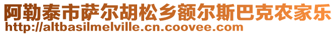 阿勒泰市薩爾胡松鄉(xiāng)額爾斯巴克農(nóng)家樂