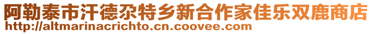 阿勒泰市汗德尕特鄉(xiāng)新合作家佳樂雙鹿商店