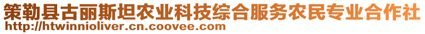 策勒縣古麗斯坦農(nóng)業(yè)科技綜合服務農(nóng)民專業(yè)合作社