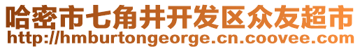 哈密市七角井開發(fā)區(qū)眾友超市