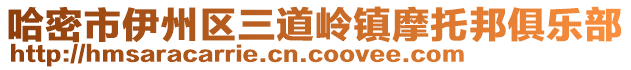 哈密市伊州區(qū)三道嶺鎮(zhèn)摩托邦俱樂部