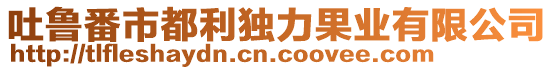 吐魯番市都利獨(dú)力果業(yè)有限公司