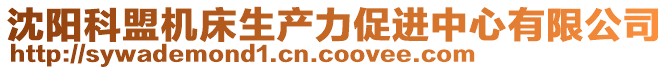 沈陽科盟機(jī)床生產(chǎn)力促進(jìn)中心有限公司