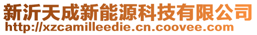 新沂天成新能源科技有限公司