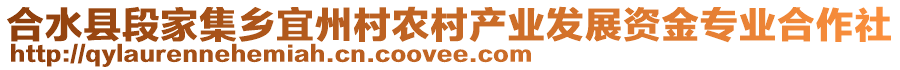 合水縣段家集鄉(xiāng)宜州村農(nóng)村產(chǎn)業(yè)發(fā)展資金專業(yè)合作社