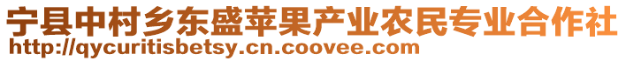 寧縣中村鄉(xiāng)東盛蘋(píng)果產(chǎn)業(yè)農(nóng)民專(zhuān)業(yè)合作社