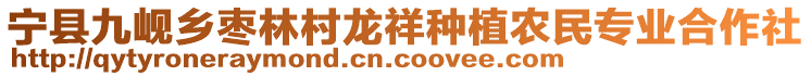 寧縣九峴鄉(xiāng)棗林村龍祥種植農(nóng)民專業(yè)合作社