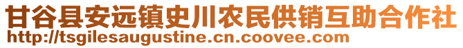 甘谷縣安遠(yuǎn)鎮(zhèn)史川農(nóng)民供銷(xiāo)互助合作社