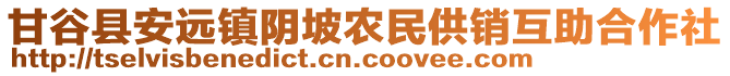 甘谷縣安遠鎮(zhèn)陰坡農(nóng)民供銷互助合作社