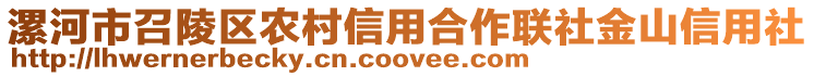 漯河市召陵区农村信用合作联社金山信用社