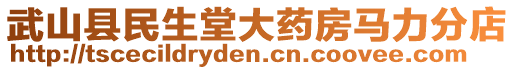 武山縣民生堂大藥房馬力分店