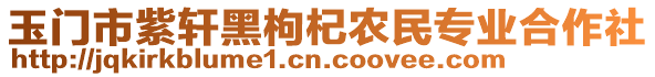 玉門市紫軒黑枸杞農(nóng)民專業(yè)合作社