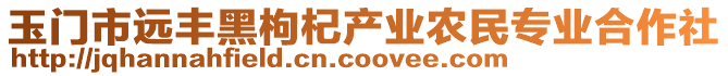 玉門市遠(yuǎn)豐黑枸杞產(chǎn)業(yè)農(nóng)民專業(yè)合作社