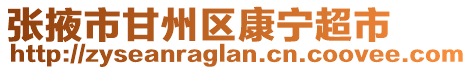 張掖市甘州區(qū)康寧超市