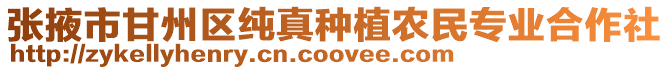 張掖市甘州區純真種植農民專業合作社