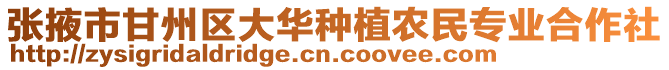 張掖市甘州區(qū)大華種植農(nóng)民專業(yè)合作社