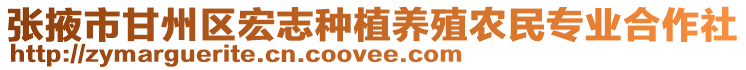 張掖市甘州區(qū)宏志種植養(yǎng)殖農(nóng)民專業(yè)合作社
