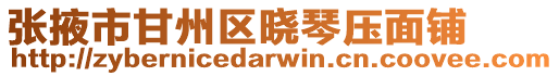 張掖市甘州區曉琴壓面鋪