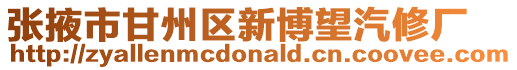 張掖市甘州區新博望汽修廠