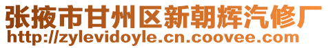 張掖市甘州區(qū)新朝輝汽修廠