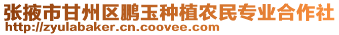 張掖市甘州區鵬玉種植農民專業合作社