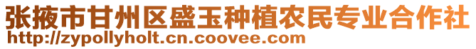 張掖市甘州區盛玉種植農民專業合作社