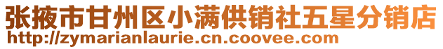 張掖市甘州區(qū)小滿供銷社五星分銷店