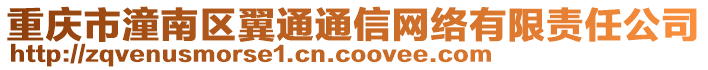 重慶市潼南區(qū)翼通通信網(wǎng)絡(luò)有限責任公司