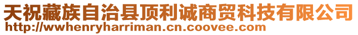 天祝藏族自治縣頂利誠(chéng)商貿(mào)科技有限公司