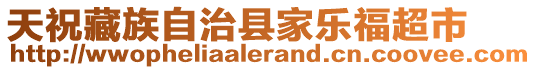 天祝藏族自治縣家樂(lè)福超市