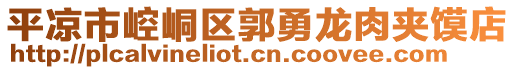 平?jīng)鍪嗅轻紖^(qū)郭勇龍肉夾饃店