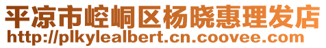 平?jīng)鍪嗅轻紖^(qū)楊曉惠理發(fā)店