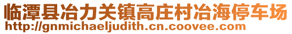 臨潭縣冶力關(guān)鎮(zhèn)高莊村冶海停車場