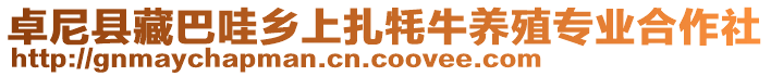 卓尼縣藏巴哇鄉(xiāng)上扎牦牛養(yǎng)殖專業(yè)合作社