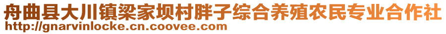 舟曲縣大川鎮(zhèn)梁家壩村胖子綜合養(yǎng)殖農(nóng)民專業(yè)合作社