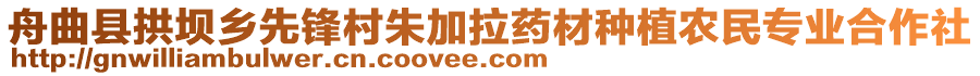 舟曲縣拱壩鄉(xiāng)先鋒村朱加拉藥材種植農(nóng)民專業(yè)合作社