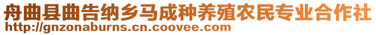 舟曲縣曲告納鄉(xiāng)馬成種養(yǎng)殖農(nóng)民專業(yè)合作社