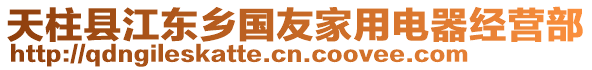 天柱縣江東鄉(xiāng)國友家用電器經(jīng)營部