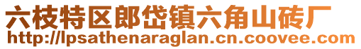 六枝特區(qū)郎岱鎮(zhèn)六角山磚廠