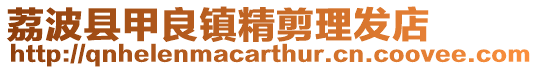 荔波縣甲良鎮精剪理發店