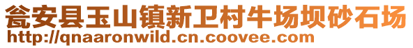 甕安縣玉山鎮(zhèn)新衛(wèi)村牛場壩砂石場